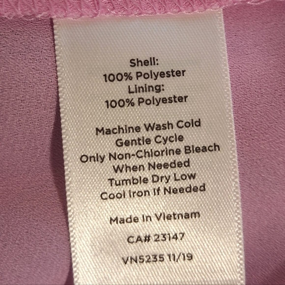 Talbots Georgette Botanical Floral Dress Sz 8P NWT *V - Picture 9 of 9